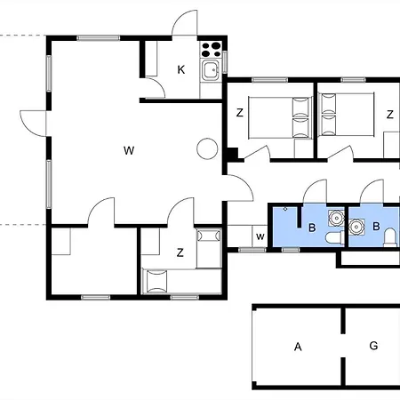 1523-aakirkeby-sjostauan-15 펜션 Vester Somarken